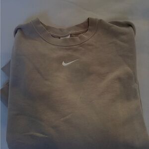 Nike Tan Crewneck Sweatshirt